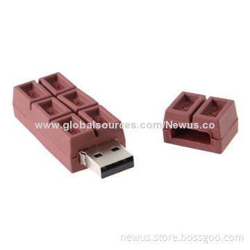 Chocolate Cartoon USB Flash Drives 2G-128G 2.0/3.0 Pen Sticks